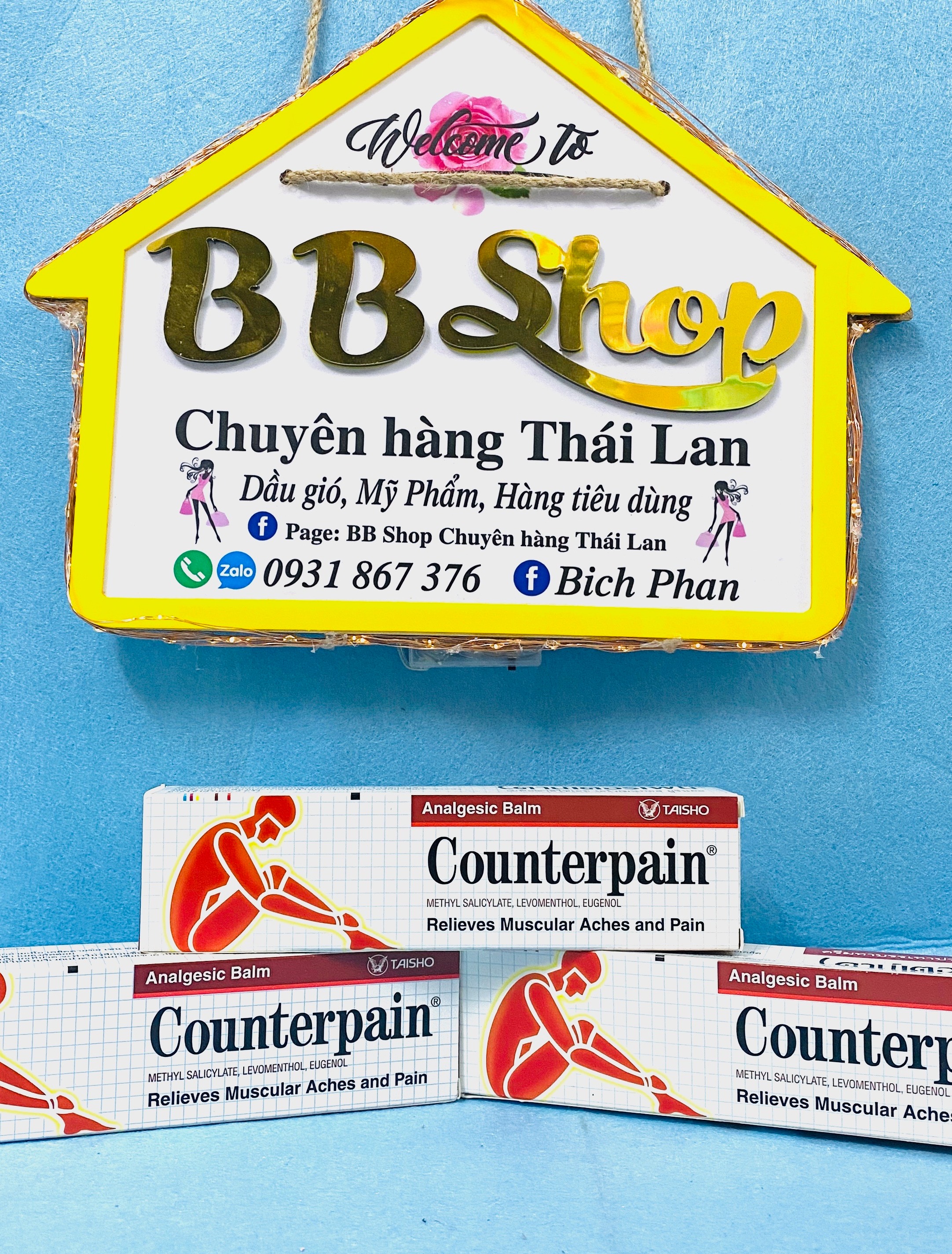 [HCM]DẦU NÓNG XOA BÓP COUNTERPAIN