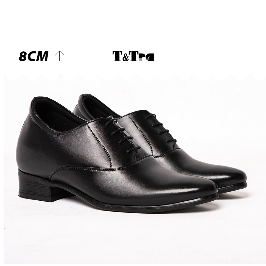 Shoes high male t&tra s1062 brown cowhide