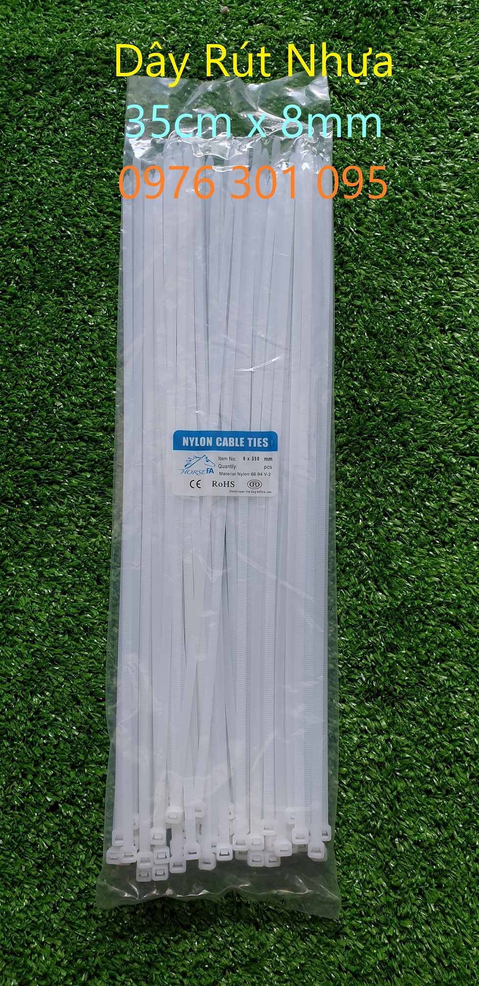 Dây rút nhựa 3tấc5 x 8 li
