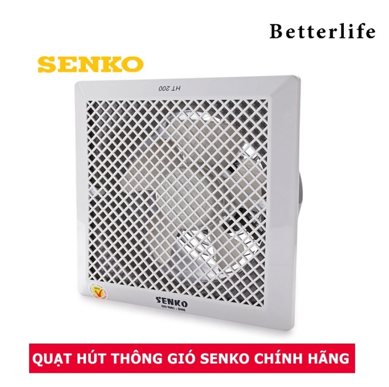 Quạt hút thông gió âm trần 1 chiều Senko HT200 35W cao cấp - BetterLife