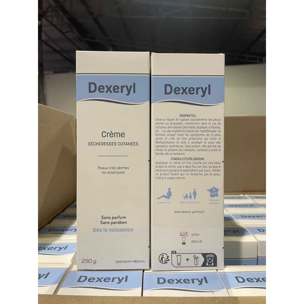 Kem dưỡng da nẻ chàm  Dexeryl Glycerol Vaseline Paraffine