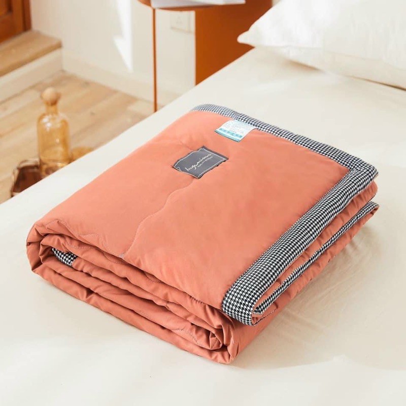 Chăn Hè Zara home phiên bản viền kẻ mới 2021 size 2mx2m3