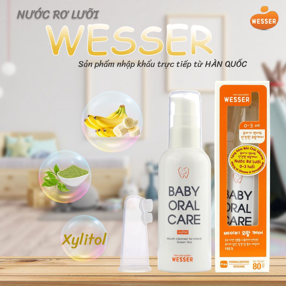 Nước rơ lưỡi Wesser