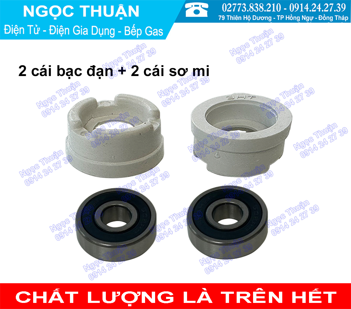Bạc đạn 608 , sơ mi dùng cho quạt
