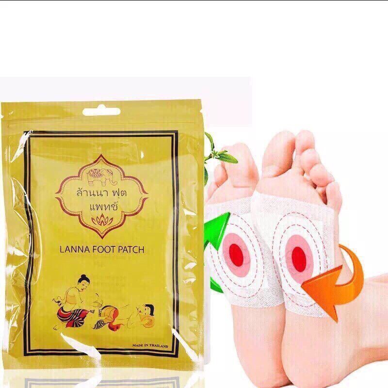 MIẾNG DÁN THẢI ĐỘC CHÂN THÁI LAN 10 miêng