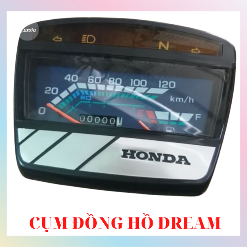 (freeship) CỤM ĐỒNG HỒ CÔNG TƠ MÉT DREAM CAO CẤP phụ tùng chợ trời