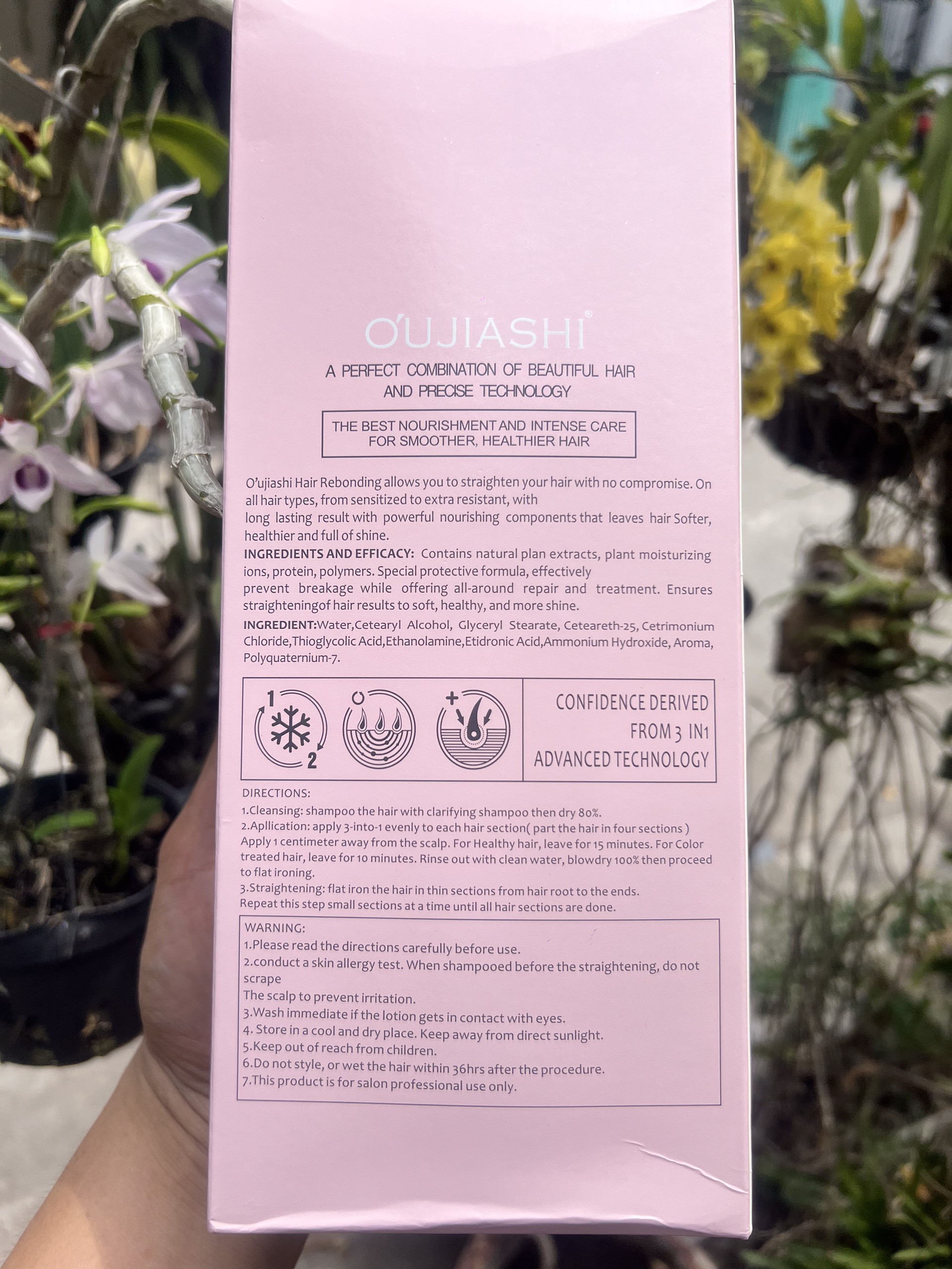 Kem Duỗi Tóc Hoa Anh Đào (Mới) (Không Cần Dập) | Made in Japan | 1000ml