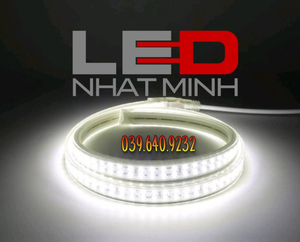 Dây led đôi 2835 siêu sáng chịu nước - 220v