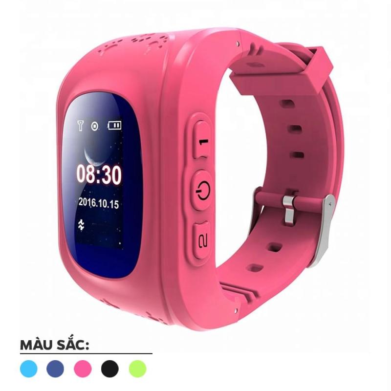 Nơi bán Đồng hồ định vị trẻ em sử dụng SIM, nút bấm gọi khẩn cấp, GPS (Hồng) 1000002153