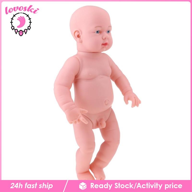 ✗☈ Búp bê bé trai sơ sinh bằng silicon 52cm đa năng