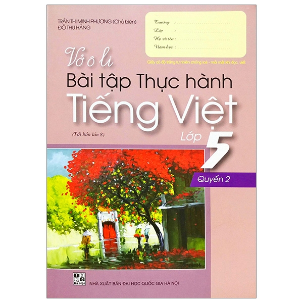 Fahasa - vở ô li bài tập thực hành tiếng việt lớp 5 - quyển 2