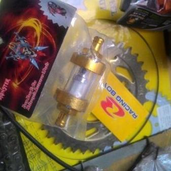 lọc xăng thủy tinh lắp dream wave cub màu tùy chọn