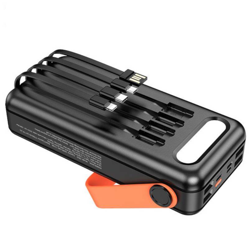 Pin sạc dự phòng kèm cáp 3 đầu HOCO DB33 Plus sạc nhanh 22.5W+PD20W dung lượng (30000mAh) sạc bằng năng lượng mặt trời