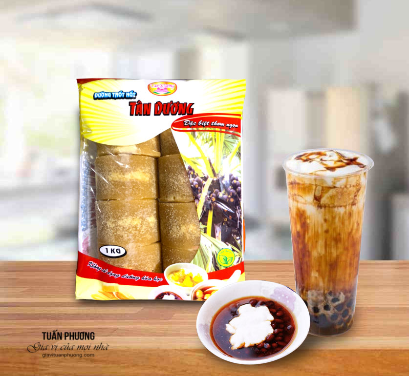 Đường thốt nốt Tân Dương 1kg ( Gói )