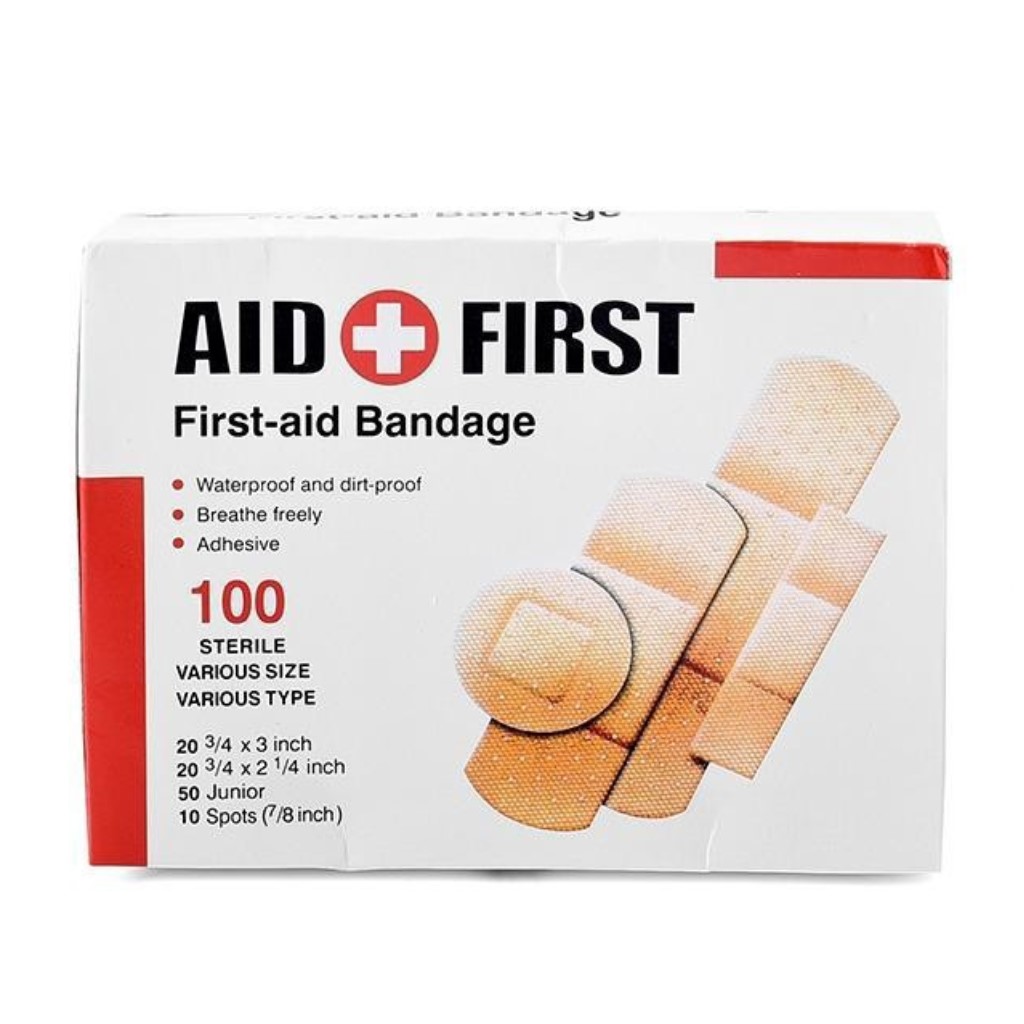 Set 100 Băng Cá Nhân Đủ Size