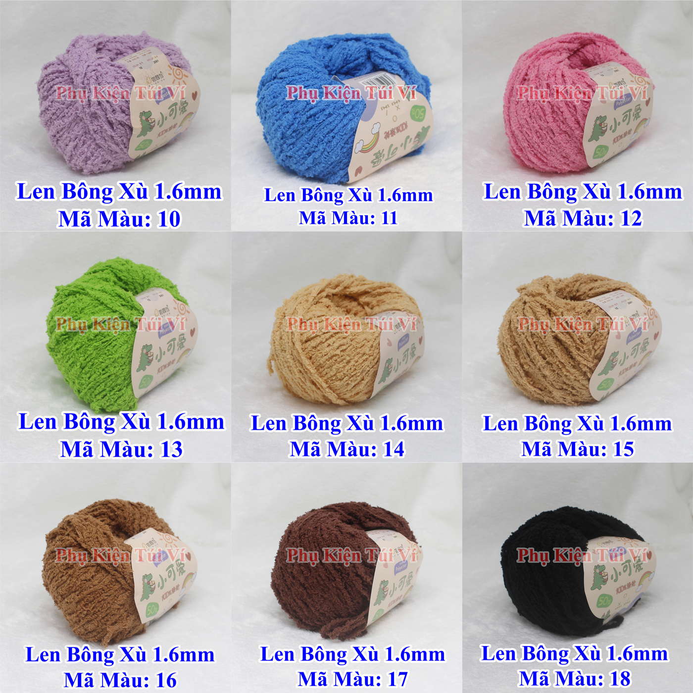 Wool Cotton Yarn 1.6mm -28K/Roll 50Gr