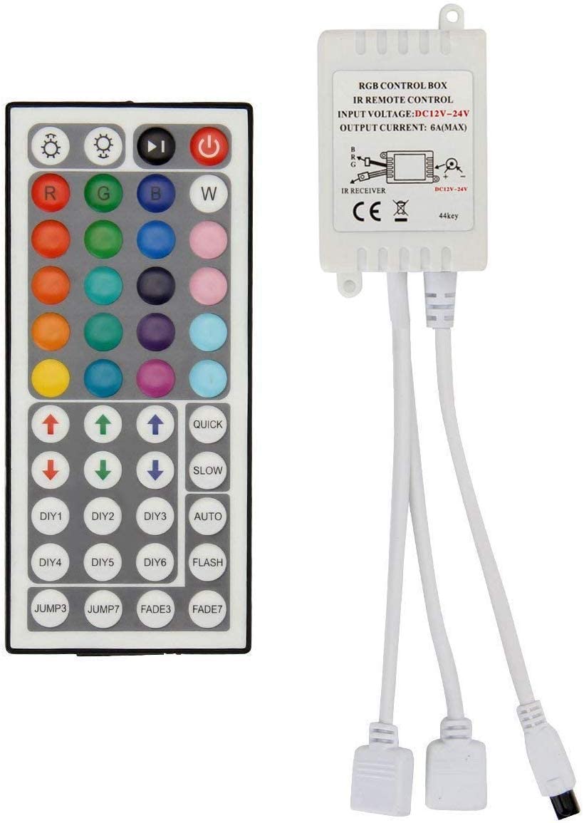 Bộ điều khiển dây đèn LED từ xa 44 phím cho đèn RGB 10m 3528 - 5050