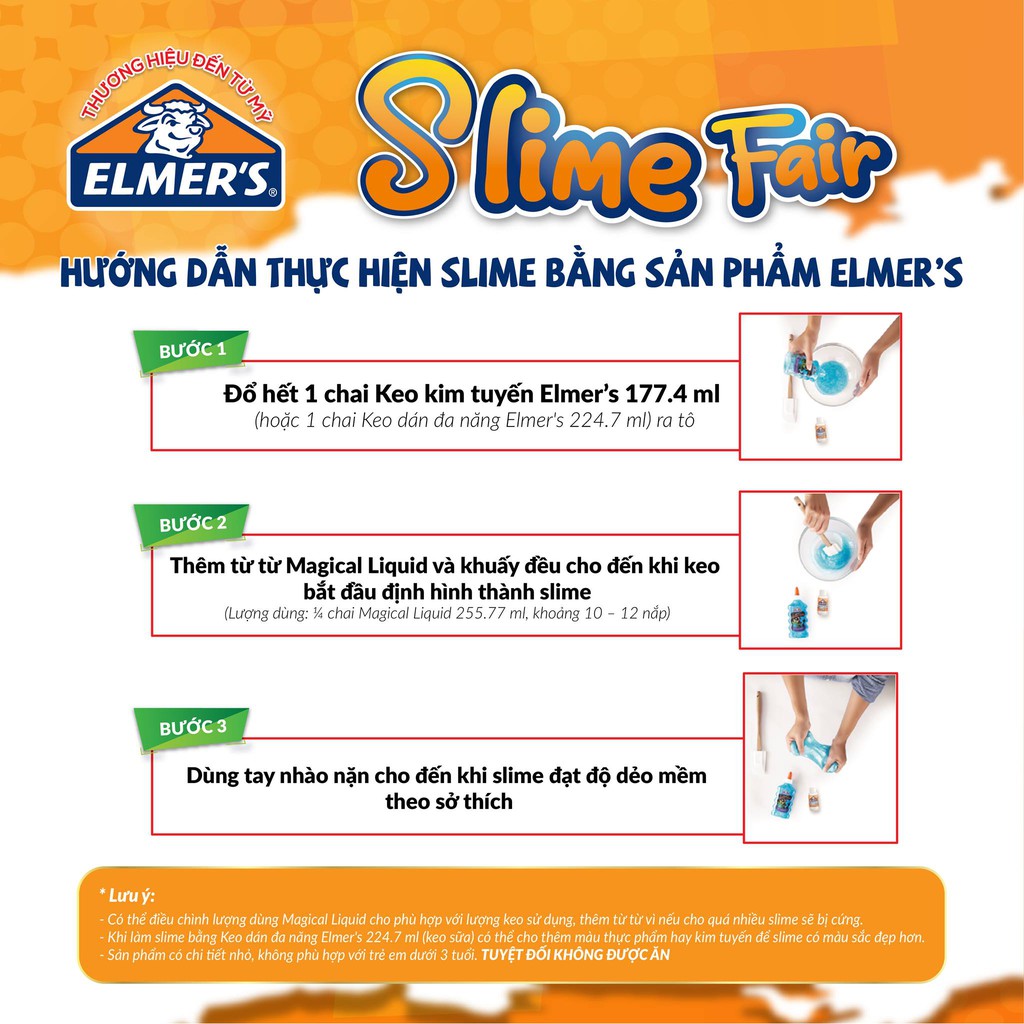 Keo sữa dán đa năng Elmer’s Glue All