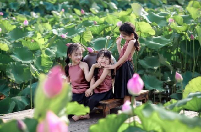 [HCM]Yếm nâu cho bé kèm mấn