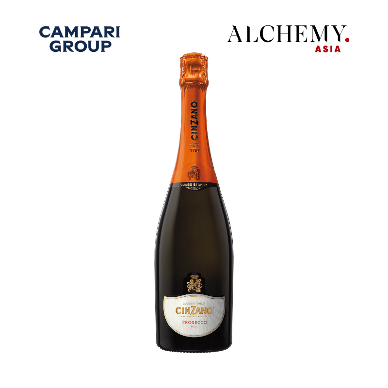[Trên 18 tuổi] [Chính hãng] Rượu vang sủi Cinzano Prosecco D.O.C 11% 750ml