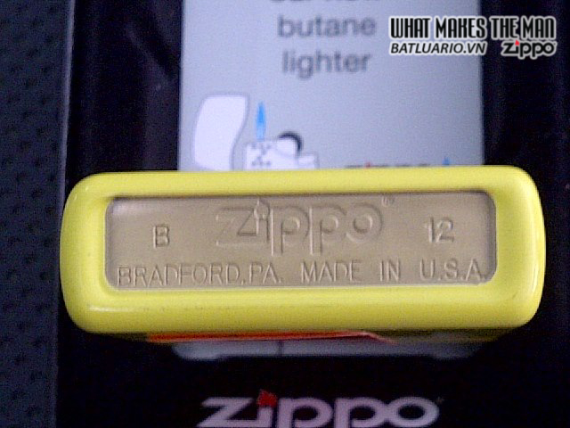 Bật lửa zippo 28060 - Bật lửa zippo Lighter Police Caution Lemon