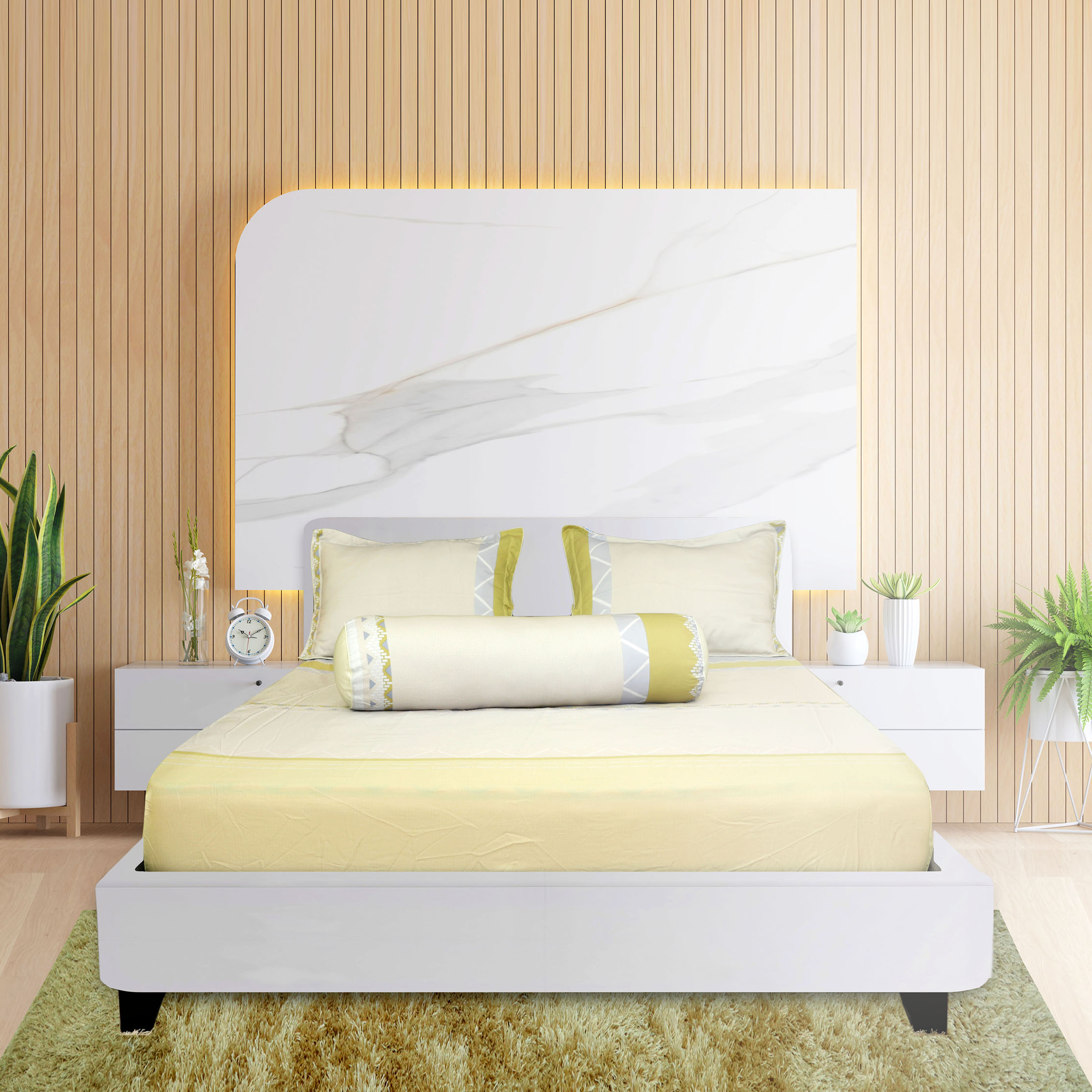 Bộ Drap gối bọc Tencel 160x200cm Thắng Lợi - Chính hãng
