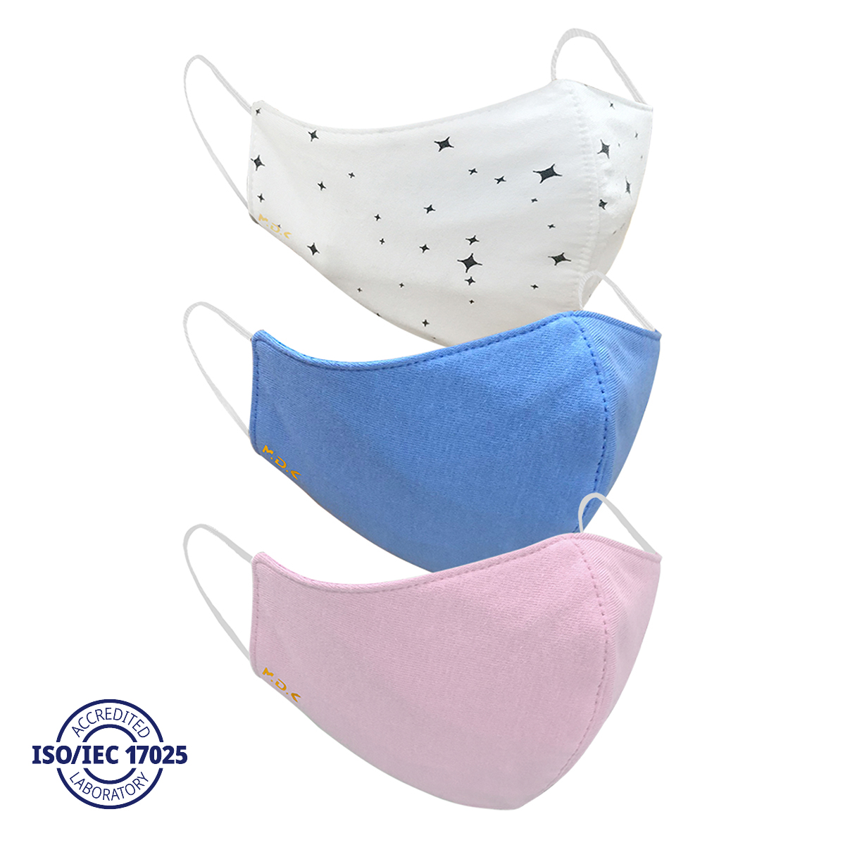 Khẩu trang vải kháng khuẩn M.D.K Trẻ Em (Kids)
