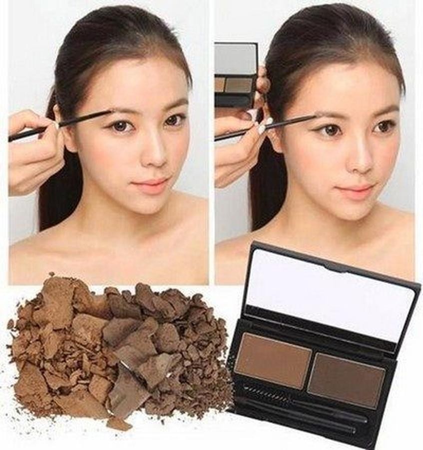 Bột tán chân mày the face shop brow master eyebrow 4g chính hãng