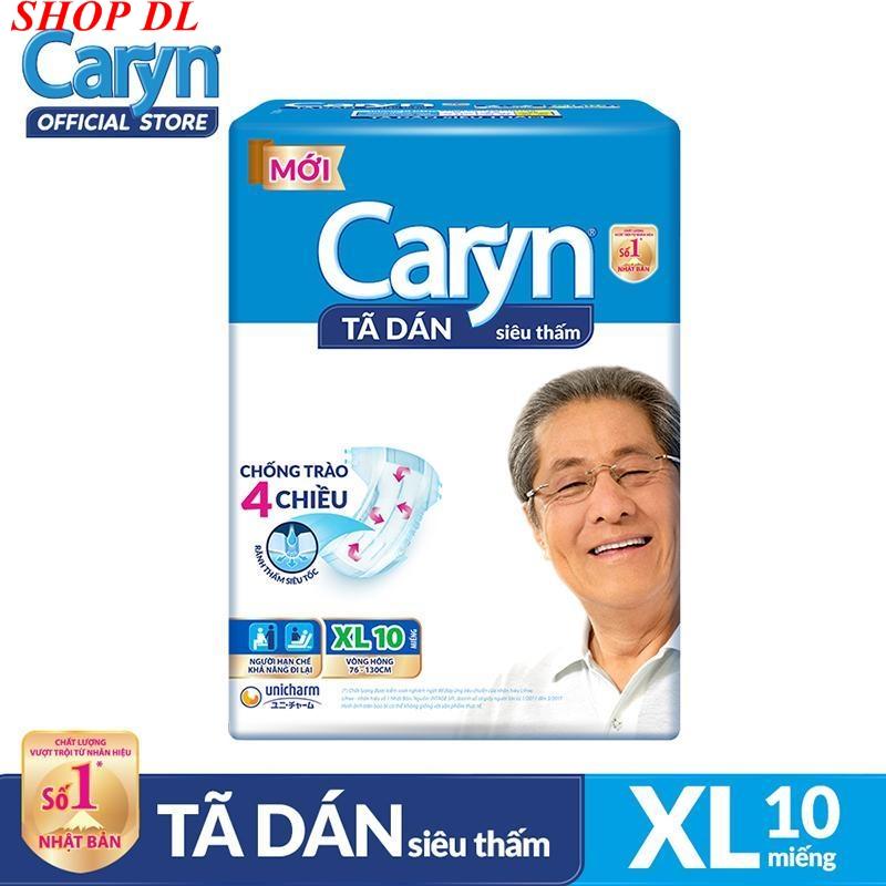 Tã dán Caryn size XL 10 miếng ( 60 - 90kg )