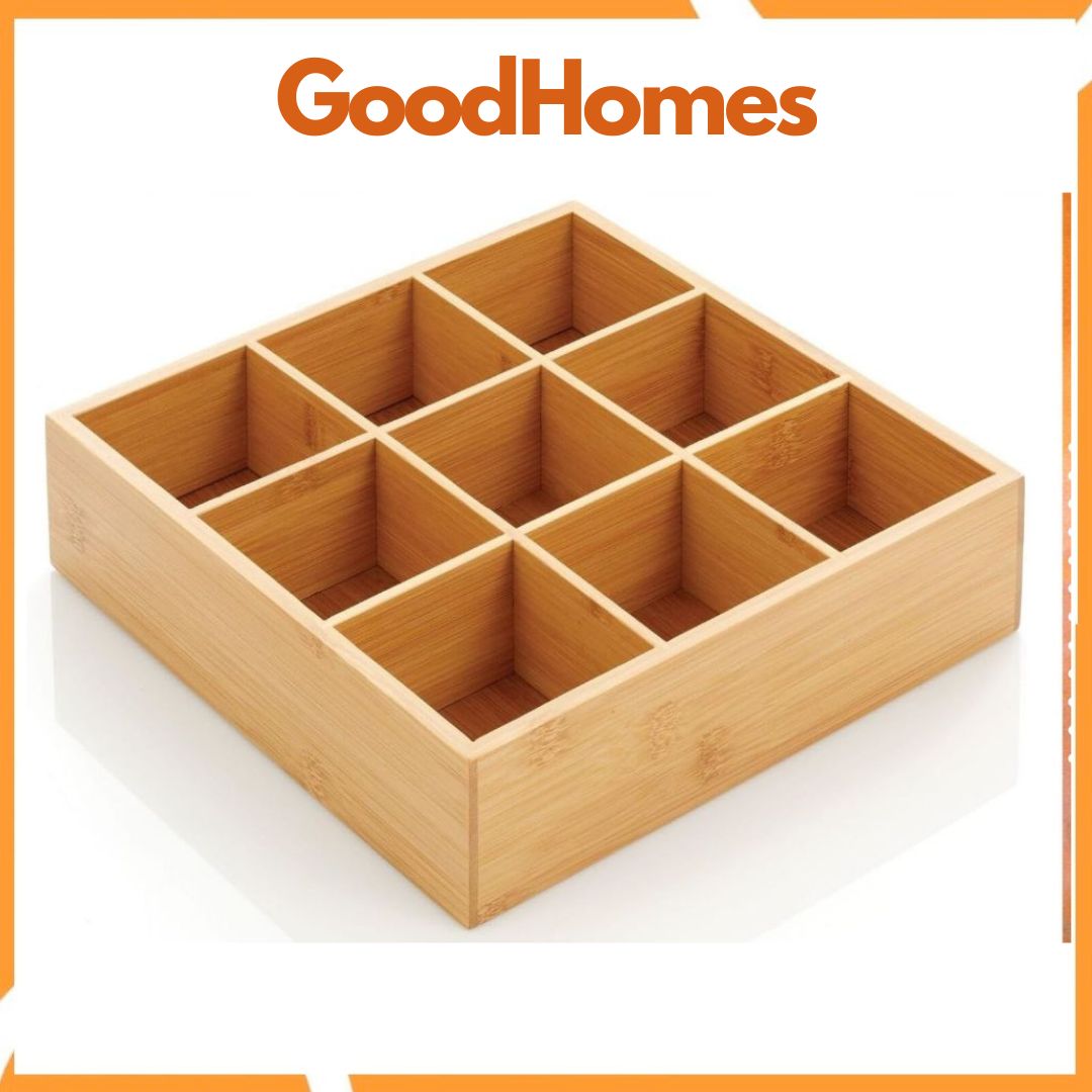 Khay gỗ tre đựng đồ đa năng tiện ích