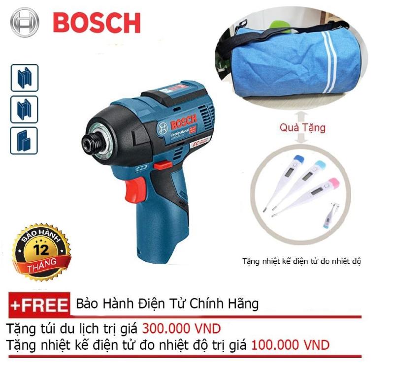 Máy vặn vít dùng pin Bosch GDR 12V-EC + Quà tặng balo du lịch