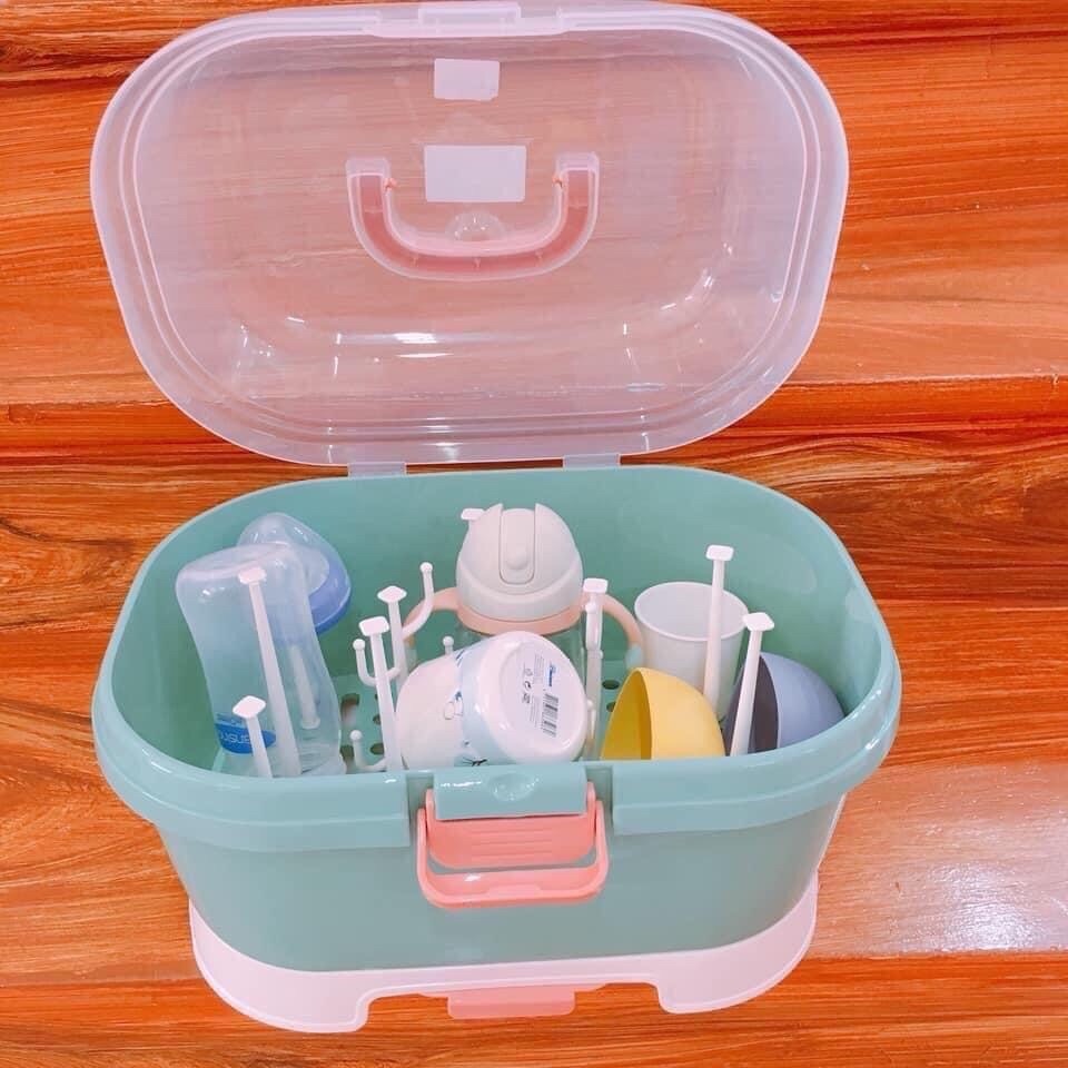 Khay úp bình sữa cho bé