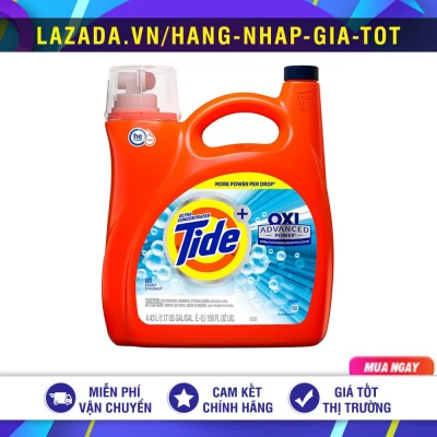 NƯỚC GIẶT TIDE ADVANCED POWER ULTRA CONCENTRATED LIQUID LAUNDRY DETERGENT WITH OXI 4.43L