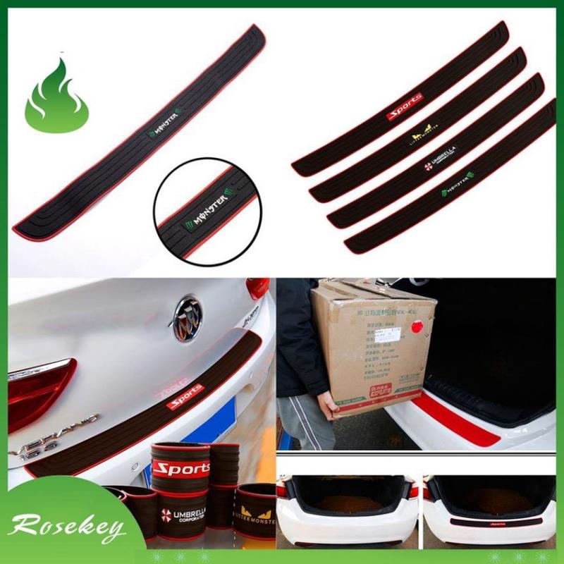 Miếng cao su dán chống chầy cốp xe có logo hãng TOYOTA-HYUNDAI-HONDA-KIA-MAZDA-MITSHUBISHI-FORD-CHEVROLET