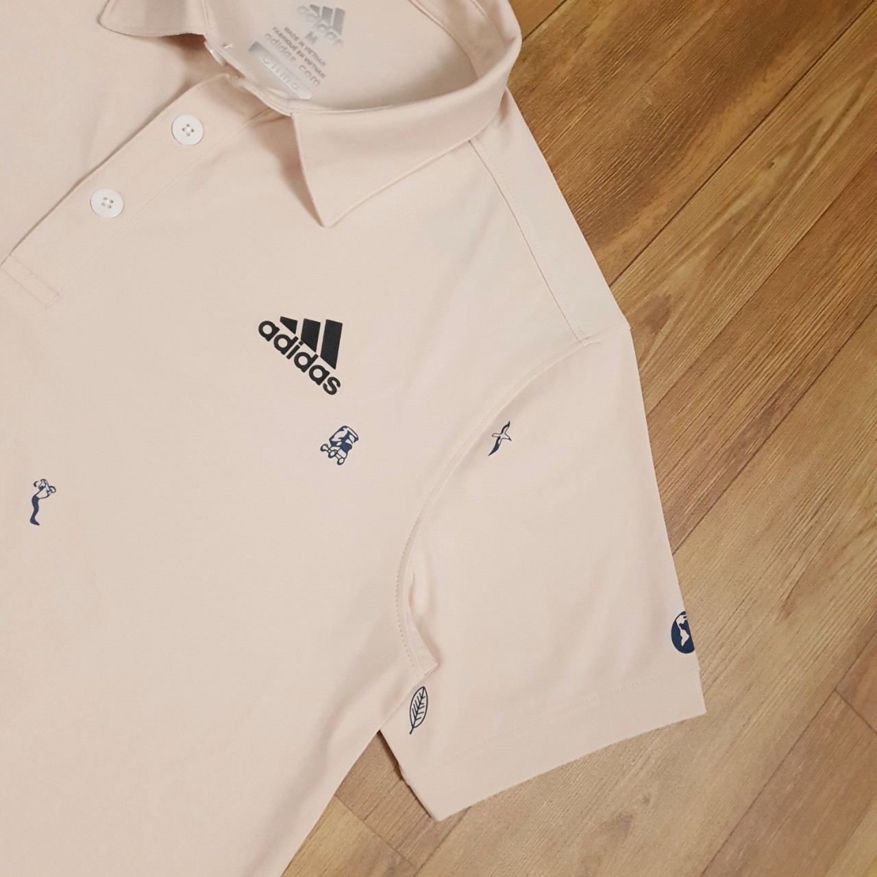 ÁO POLO ADIDAS GOLF MONOGRAM PLAY GREEN