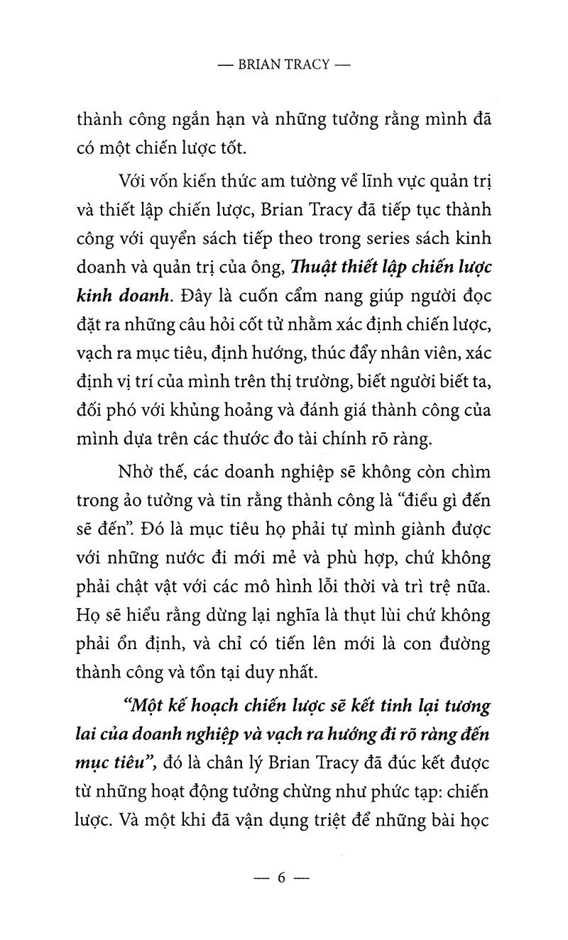 Sách - Thuật thiết lập chiến lược kinh doanh