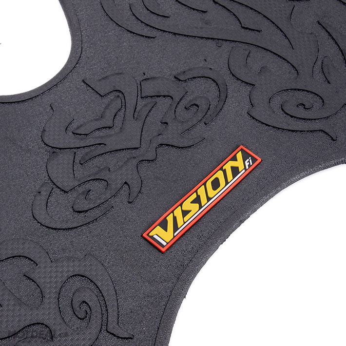 Thảm lót chân xe máy Vision 2014 - 2019 không hóa chất độc hại, dễ dàng làm sạch, độ bền và tính dẻo cao