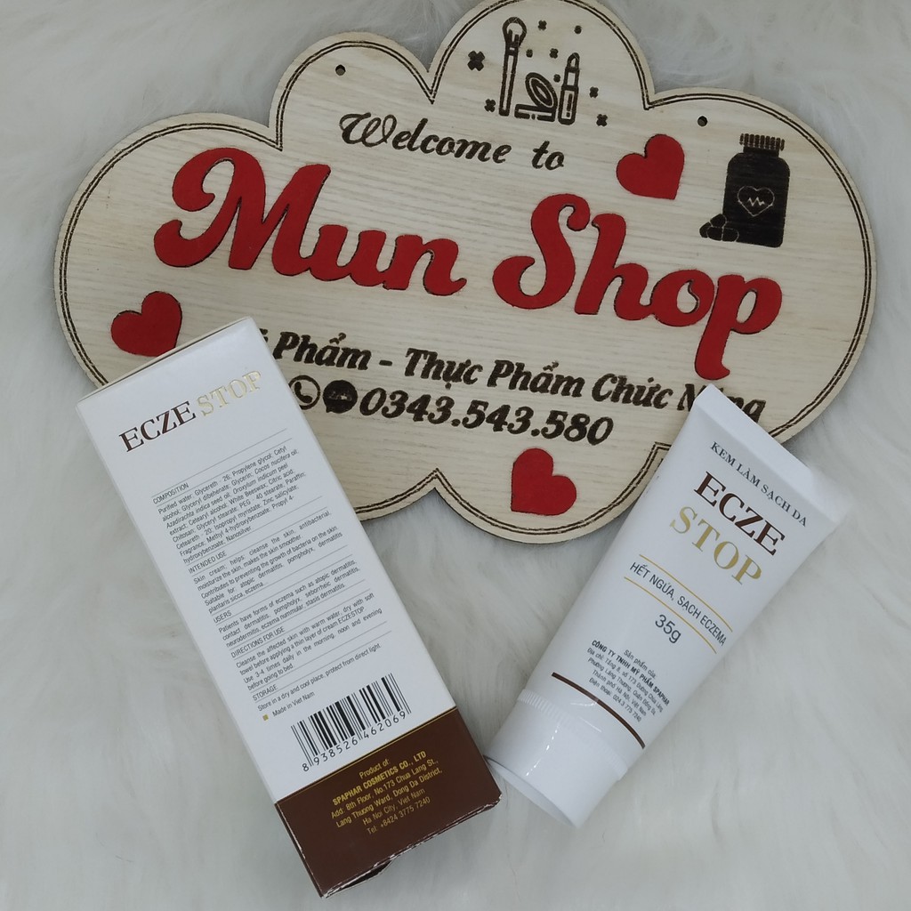 Kem Làm Sạch Da Eczestop Tuýp 35G