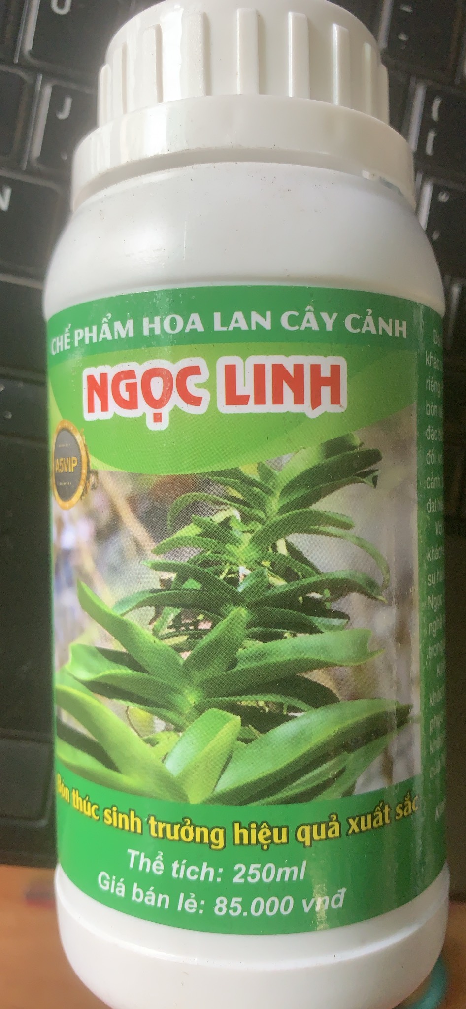 Phân bón lá a5 ngọc linh lọ 250ml