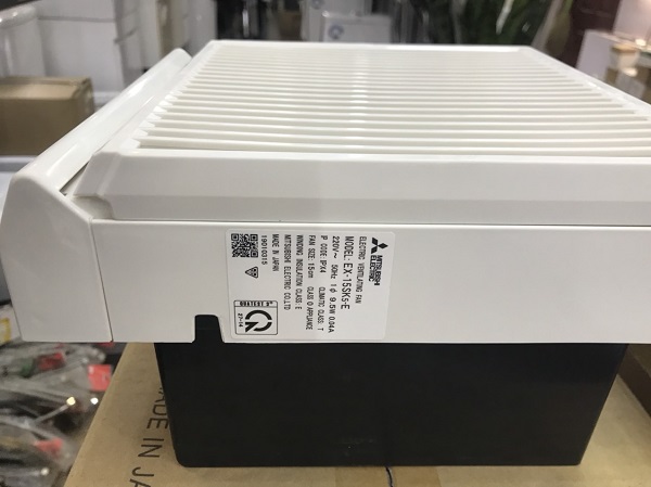 QUẠT ỐP TƯỜNG CÓ LƯỚI EX-15SK5-E (MADE IN JAPAN) MITSUBISHI