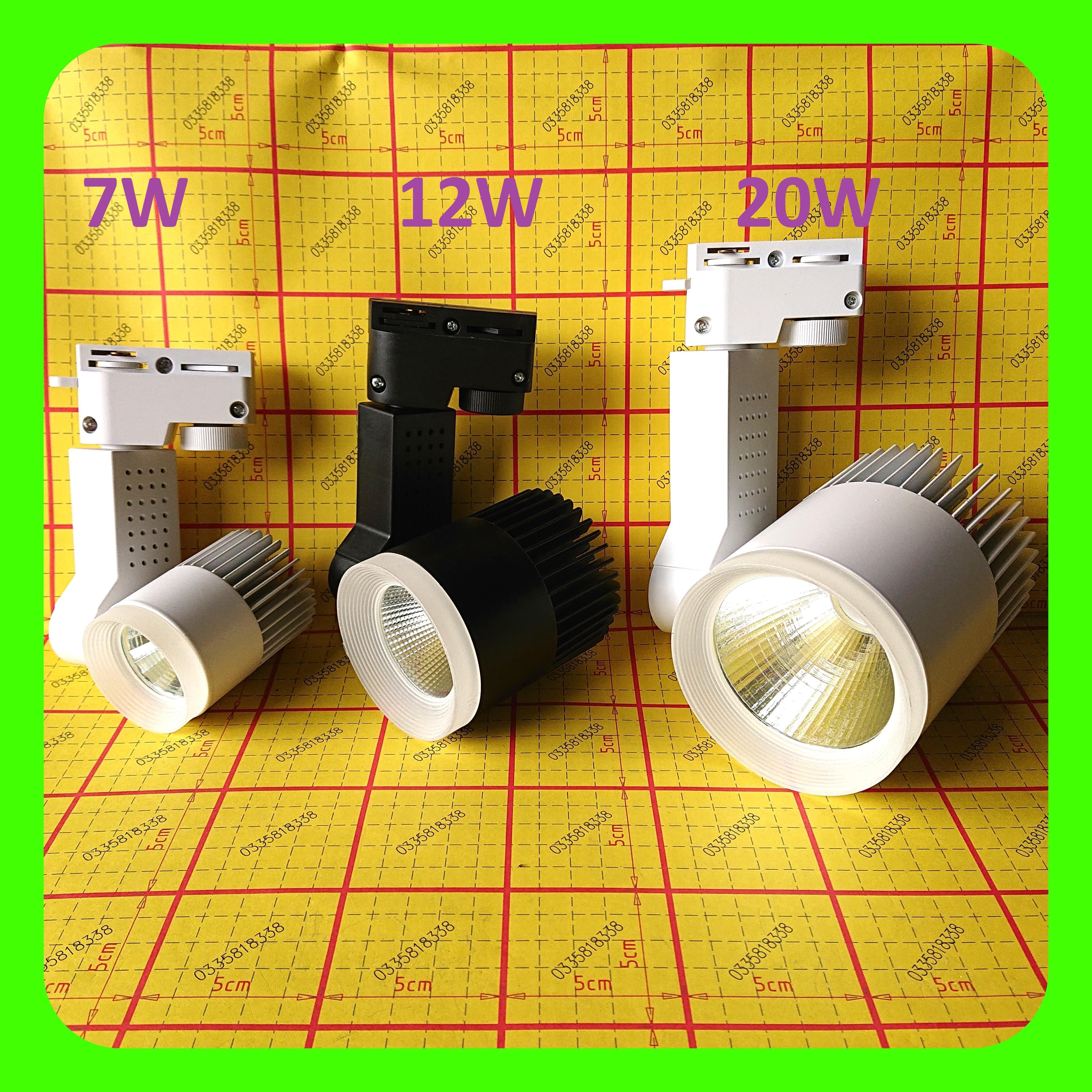Rọi mini, đèn led rọi, chiếu điểm, 7w 12w 20w, trắng, vàng, trung tính ...