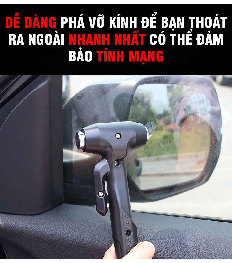 Multifunctional car emergency break hammer car emergency emergency escape tools