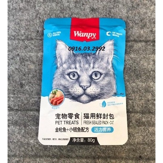 Pate Wanpy - Hộp 15 Gói