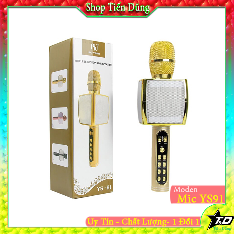 Micro karaoke Bluetooth YS91 không dây, Loa Bluetooth, Loa karaoke, Mic loa bluetooth, loa bluetooth bảo hành 6 tháng, Micro Bluetooth, Micro không dây, mic bluetooth, mic karaoke, mic thu âm, mic karaoke không dây