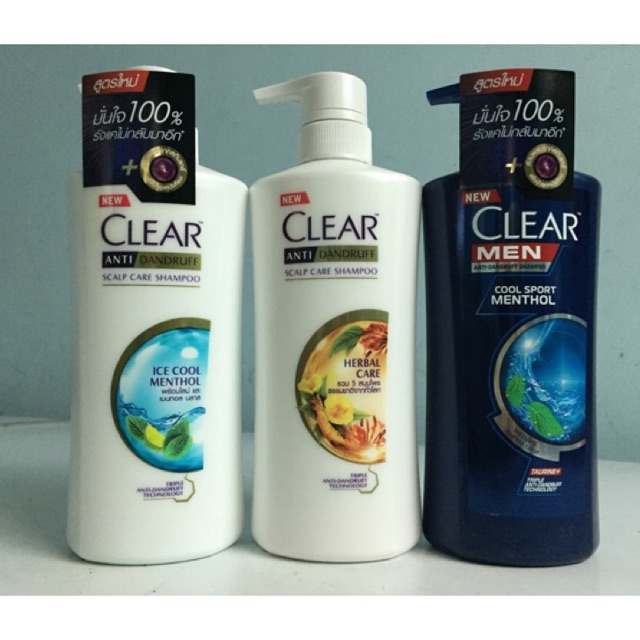 Dầu Gội Clear 450ml Thái Lan Chính Hãng Sạch Gàu, Mềm Mượt Tóc