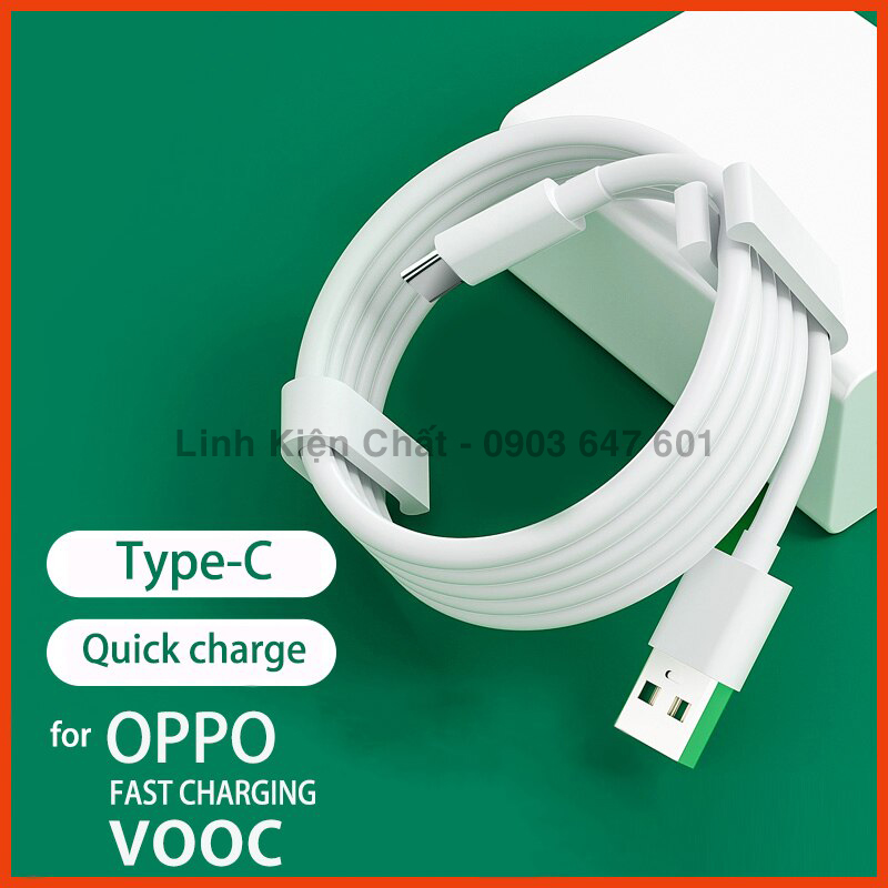 Dây cáp sạc nhanh oppo a53 cph2127 type-c - hàng nhập khẩu