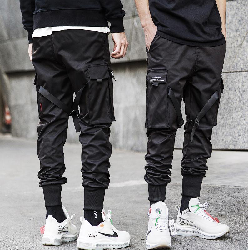 Quần JOGGER Túi Hộp Phối Dây Chéo Ngang Gối Cá Tính Chất Thun BC Cao Cấp Siêu Co Giãn Thời Trang 4MENHCM JOGGER NAM 9000025CCCC