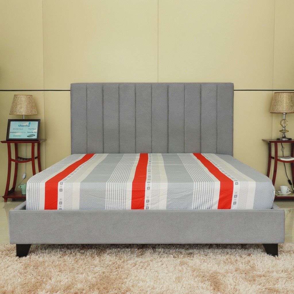 Tấm drap bọc, drap lẻ 160x200cm ( 180x200cm) cotton in hoa Hometex