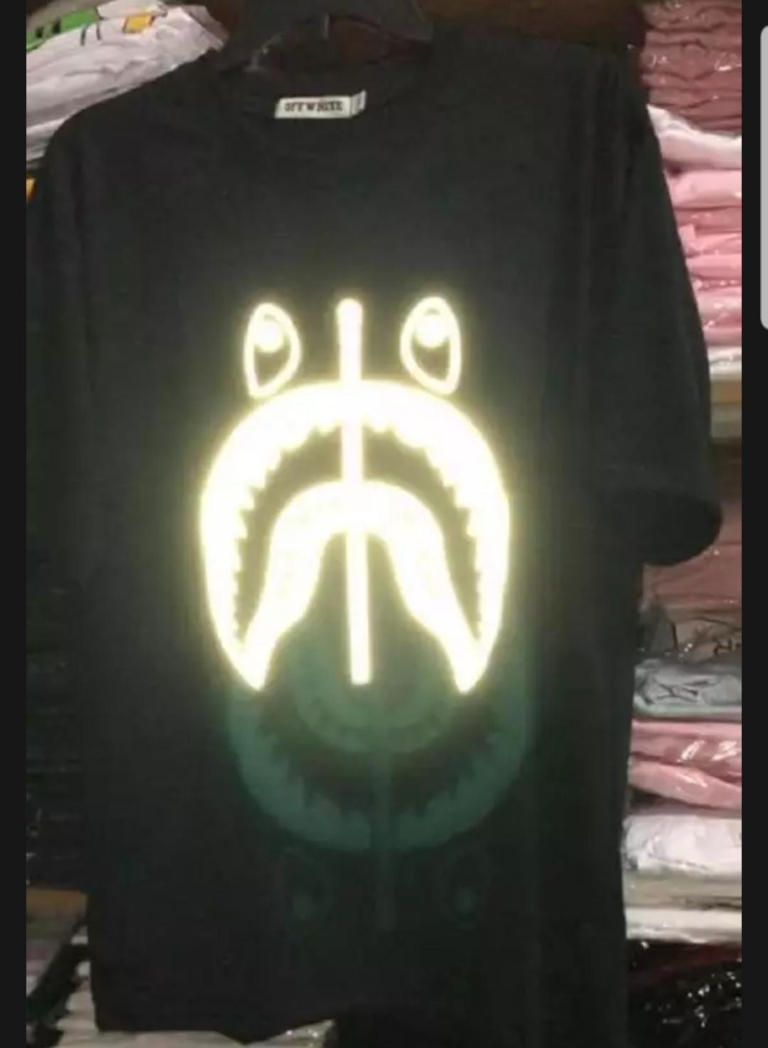 Áo Cá Mập BAPE Phản Quang