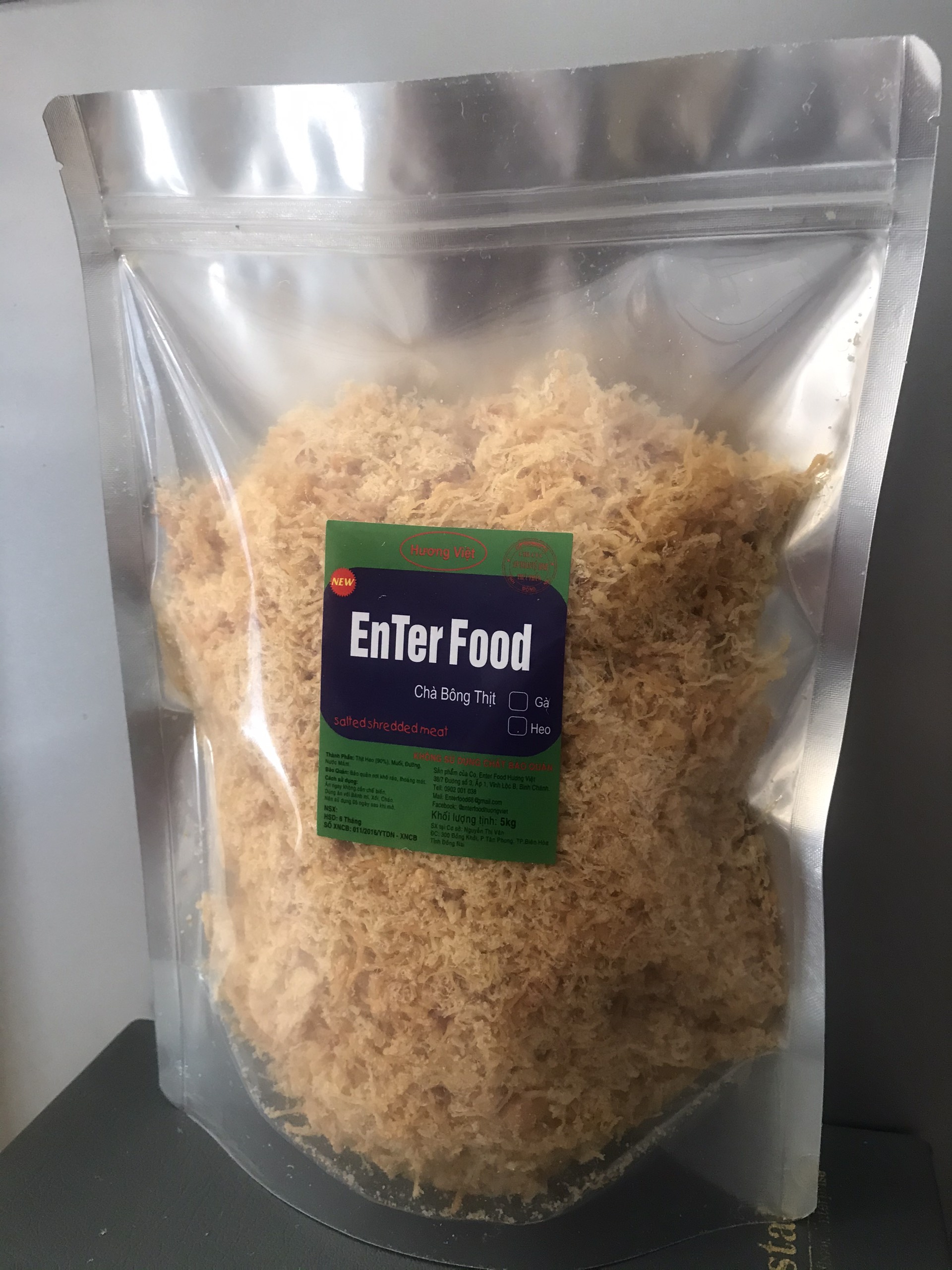 [HCM]Mẫu thử Chà bông gà tơi - EnterFood